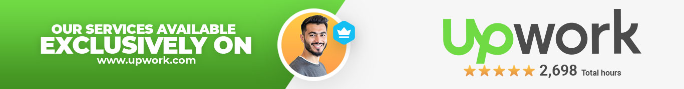 Professional Amazon listing design service exclusively available on Upwork