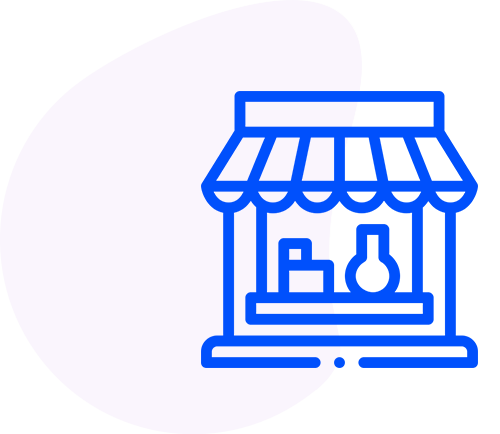 Icon representing Amazon storefront design services.